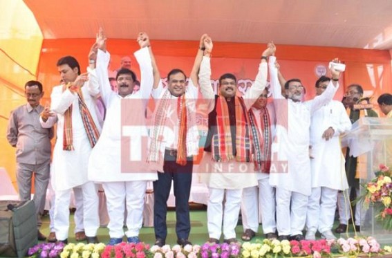 BJP gets presence in Tripura house as expelled Trinamool members join it